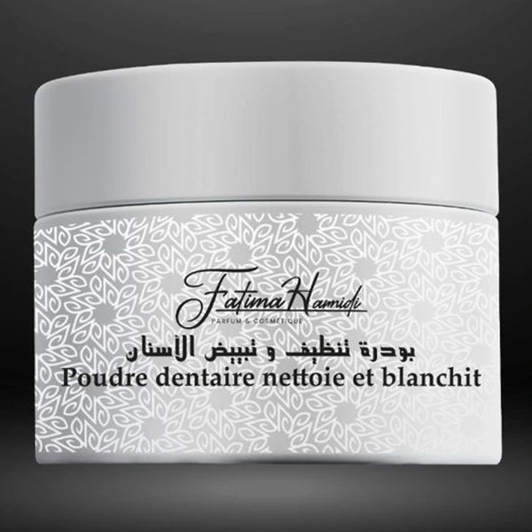 بودرة تنظيف وتبييض الأسنان